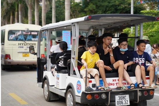 Thanh Hóa: Tăng cường công tác quản lý hoạt động xe điện 4 bánh chở khách tham quan, du lịch