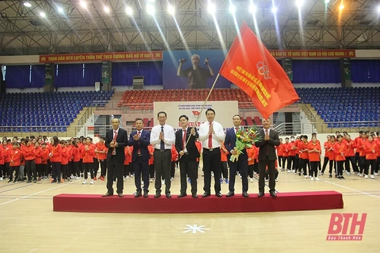 Đoàn Thể thao Thanh Hóa xuất quân dự Đại hội Thể thao toàn quốc lần thứ IX