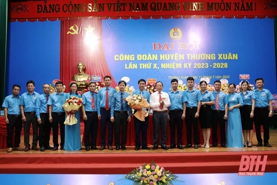 Đại hội Công đoàn huyện Thường Xuân lần thứ X, nhiệm kỳ 2023-2028