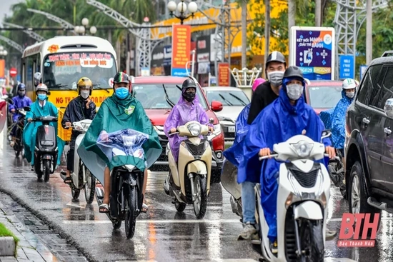 Ngày 31-7, nhiều khu vực tiếp tục có mưa rào và dông