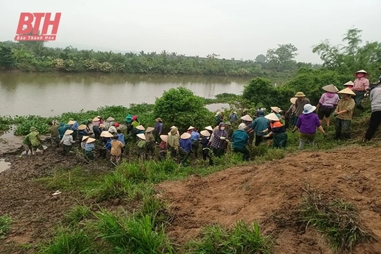 Nga Sơn chủ động, sẵn sàng ứng phó với mưa bão