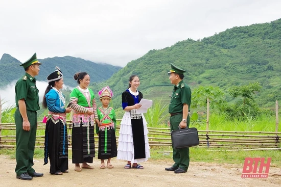 BĐBP tỉnh Thanh Hóa tăng cường công tác thông tin đối ngoại trên địa bàn biên giới