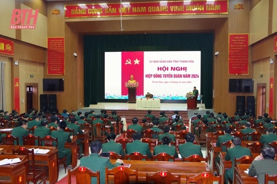 Tỉnh Thanh Hóa hiệp đồng tuyển quân năm 2024