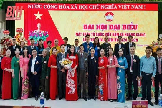 Đại hội Đại biểu MTTQ xã Hoàng Giang khóa XXIV, nhiệm kỳ 2024-2029