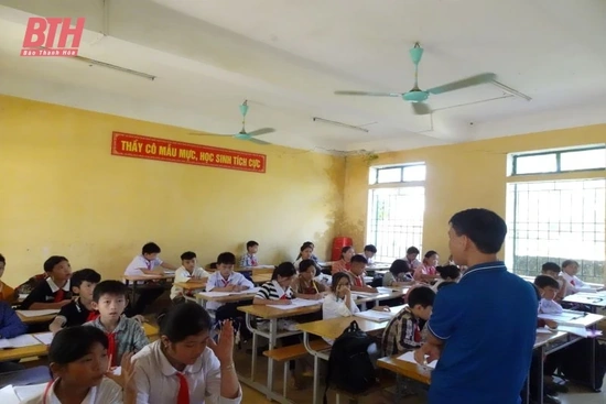 Đầu tư xây dựng, cải tạo, nâng cấp trường THCS Giao Thiện