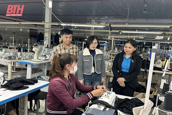 LĐLĐ huyện Ngọc Lặc chăm lo nâng cao đời sống cho đoàn viên, người lao động