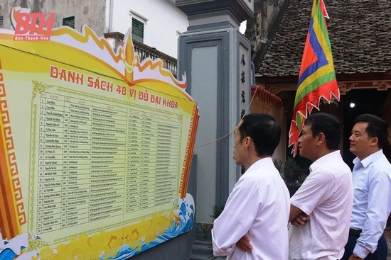 Lễ hội Bút Nghiên tôn vinh truyền thống hiếu học của người dân Hoằng Hóa