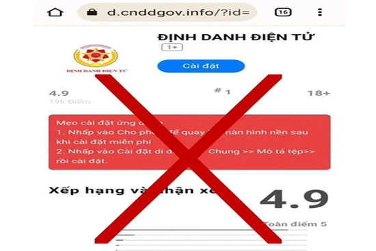 Cảnh báo thủ đoạn giả danh công an hỗ trợ cài đặt ứng dụng VNeID để chiếm đoạt tài sản