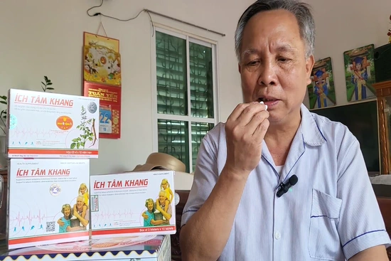 Phục hồi sau nhồi máu cơ tim, hết đau ngực, khó thở nhờ Ích Tâm Khang
