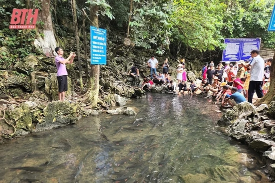 Cẩm Thủy quan tâm đầu tư hạ tầng, tu bổ, tôn tạo di tích để phát triển du lịch