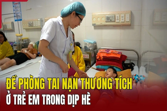Đề phòng tai nạn thương tích ở trẻ em trong dịp hè