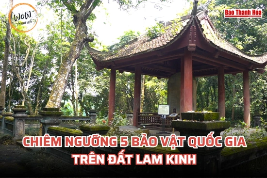 [WOW! THANH HOÁ] Chiêm ngưỡng 5 bảo vật Quốc gia trên đất Lam Kinh