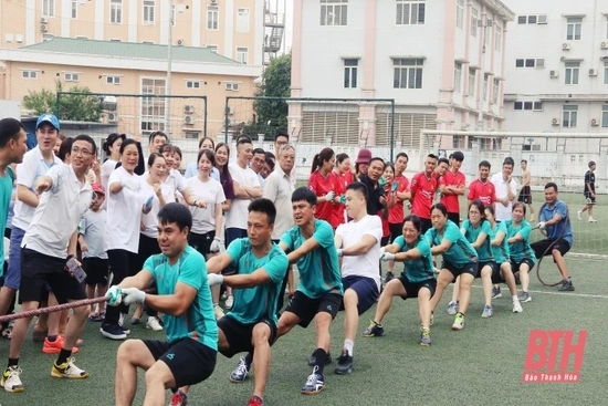 Sôi nổi hội thao công nhân, viên chức, lao động ngành Công thương