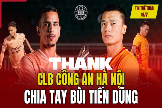 Tin thể thao 16/7: CLB CAHN chia tay Bùi Tiến Dũng; lộ diện ứng viên nặng ký thay Southgate dẫn dắt tuyển Anh