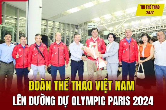 Tin thể thao 24/7: Đoàn Thể thao Việt Nam lên đường dự Olympic Paris 2024; De Gea quyết không về Ngoại hạng  Anh