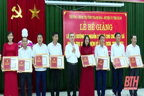 Thọ Xuân quan tâm tạo nguồn, bồi dưỡng link m88 cấp xã