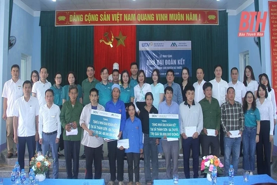 BIDV hiện thực hóa ước mơ an cư cho người nghèo huyện Bá Thước