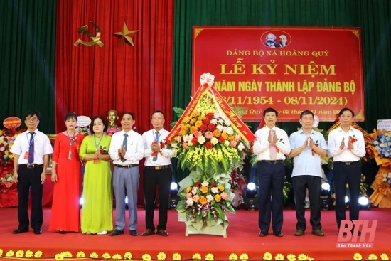 Đảng bộ xã Hoằng Quý kỷ niệm 70 năm ngày thành lập