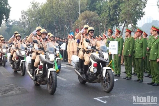 Ra quân Năm An toàn giao thông, link m88 kéo giảm tai nạn ở cả 3 tiêu chí