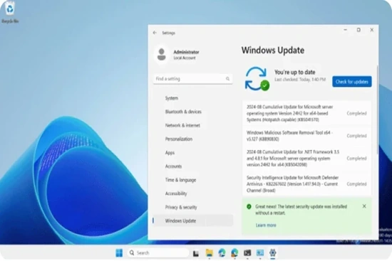 Tính năng giúp người dùng Windows 11 không gặp phiền phức từ thông báo cập nhật