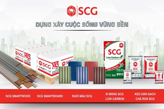 VLXD SCG - Thương hiệu vật liệu xây dựng chất lượng với các giải thưởng danh giá