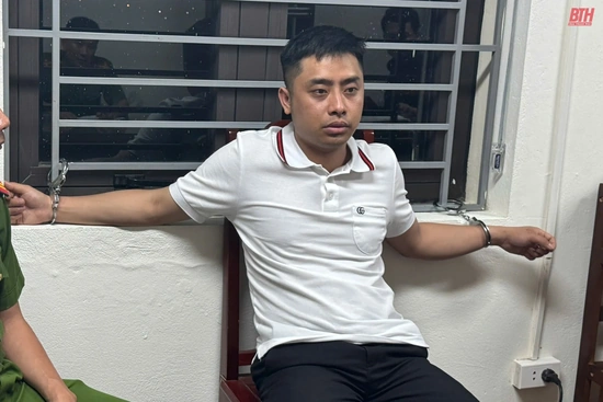 Công an Thanh Hoá bắt đối tượng truy nã đặc biệt nguy hiểm Bùi Đình Khánh