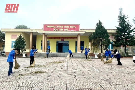 Mô hình khu dân cư “sáng - xanh - sạch - đẹp - an toàn” ở huyện Thọ Xuân