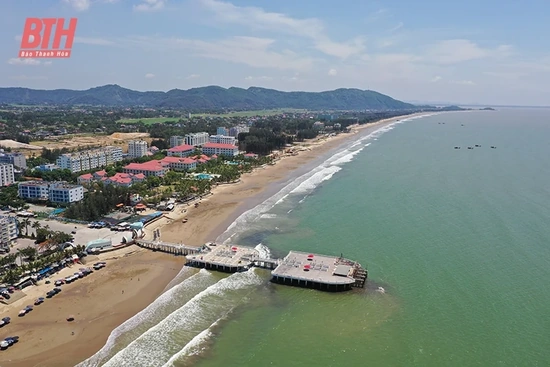 Khu du lịch biển Ánh Phương (Hải Tiến - Hoằng Hóa) hấp dẫn mùa biển gọi...