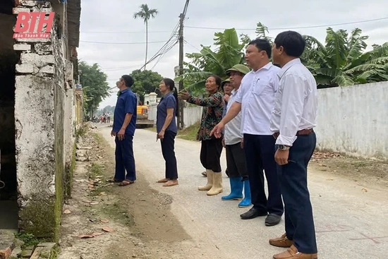 Vai trò người đứng đầu trong xây dựng nông thôn mới ở Hậu Lộc