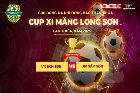 TRỰC TIẾP: U10 Nghi Sơn - U10 Sầm Sơn