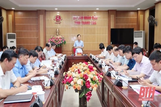 Thúc đẩy tiến độ giải ngân vốn đầu tư công các dự án thuộc Tổ công tác số 5