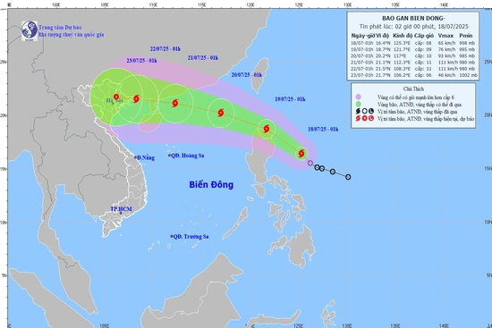 Áp thấp nhiệt đới mạnh lên thành bão Wipha, Thanh Hóa chủ động ứng phó