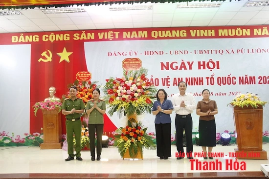 Xã Pù Luông tổ chức Ngày hội 