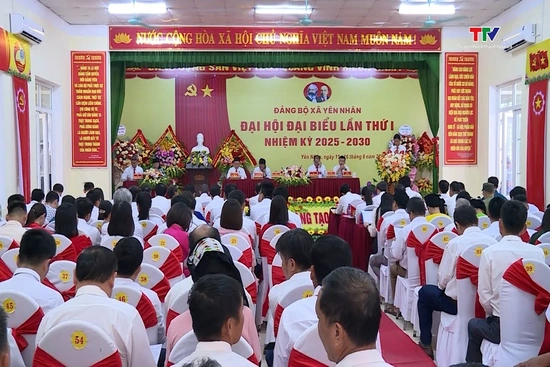 [Video] Đại hội đại biểu Đảng bộ xã Yên Nhân lần thứ I nhiệm kỳ 2025-2030