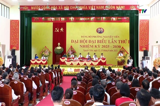 Đại hội Đại biểu Đảng bộ phường Nguyệt Viên lần thứ I, nhiệm kỳ 2025 - 2030