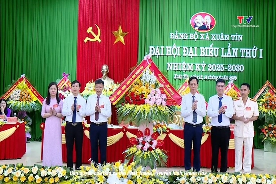 Đại hội đại biểu Đảng bộ xã Xuân Tín lần thứ I nhiệm kỳ 2025 - 2030