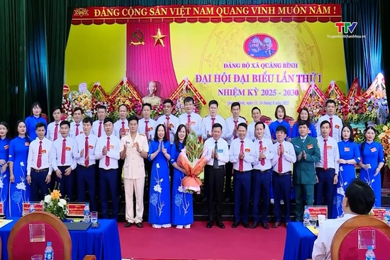 Đại hội đại biểu Đảng bộ xã Quảng Bình lần thứ I nhiệm kỳ 2025 - 2030