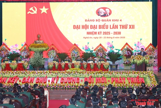 Đại hội Đại biểu Đảng bộ Quân khu 4 lần thứ XII, nhiệm kỳ 2025-2030