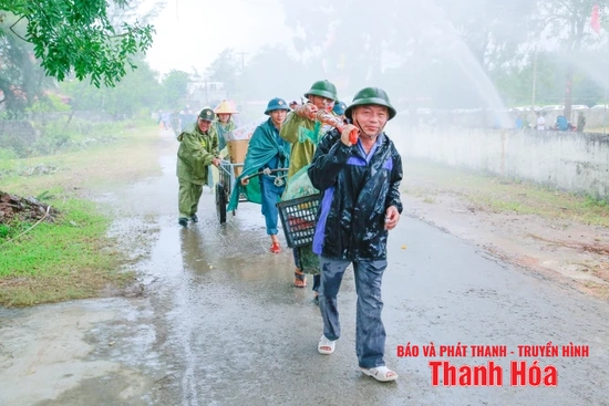 Thanh Hóa sẵn sàng phương án sơ tán gần 28.700 người đến nơi an toàn