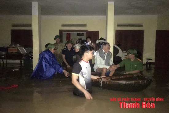 Xã Nông Cống sẵn sàng phương án di dời trên 700 hộ dân thuộc vùng có nguy cơ ngập lụt