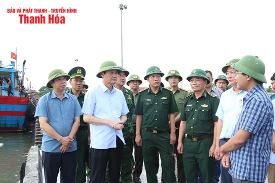 Công điện của Ban Thường vụ Tỉnh ủy Thanh Hóa về việc tập trung lãnh đạo, chỉ đạo ứng phó với cơn bão số 5 năm 2025