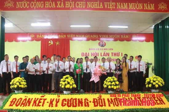 Đại hội đại biểu Đảng bộ xã Nhi Sơn lần thứ I, nhiệm kỳ 2025-2030