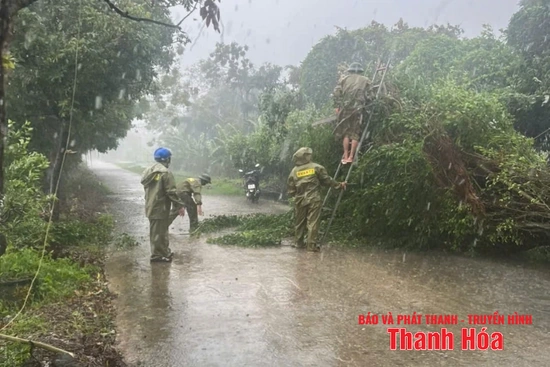 Thanh Hóa tiếp tục mưa to diện rộng, cảnh báo lũ quét, sạt lở đất cao