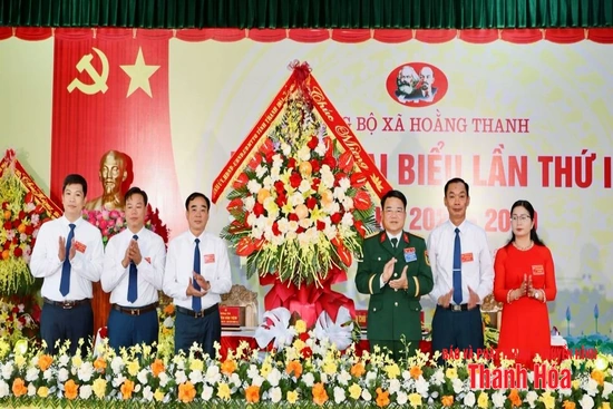 Đoàn kết xây dựng xã Hoằng Thanh phát triển nhanh và bền vững theo hướng đô thị