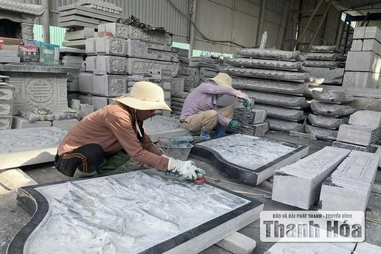 Biện Thượng cải thiện môi trường khu vực khai thác, chế biến đá
