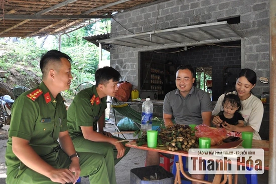 Từ video lên xu hướng đến công tác “dân vận khéo” của Công an xã Trung Sơn