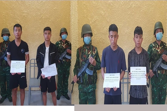 Đồn Biên phòng cửa khẩu Quốc tế Na Mèo  bắt giữ 4 đối tượng có hành vi tàng trữ trái phép chất ma túy
