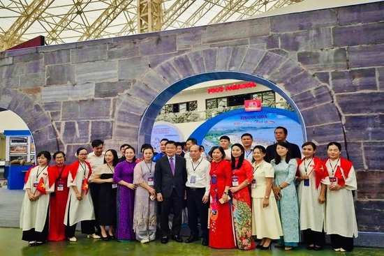 Ấn tượng không gian trưng bày “Thanh Hoá - Khát vọng thịnh vượng”