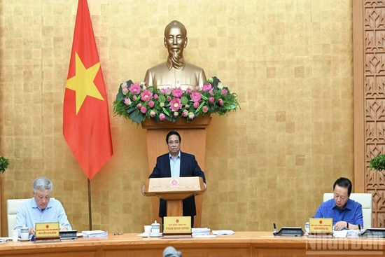 Thủ tướng Phạm Minh Chính chủ trì phiên họp Chính phủ thường kỳ tháng 8