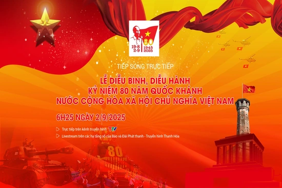 Tiếp sóng trực tiếp: Lễ diễu binh, diễu hành Kỷ niệm 80 năm Quốc khánh nước Cộng hòa xã hội chủ nghĩa Việt Nam